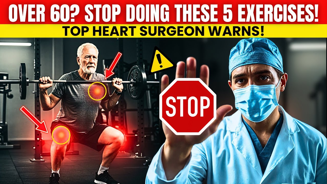 Over 60? Heart Surgeon Warns About These 5 Exercises | Senior Health Tips