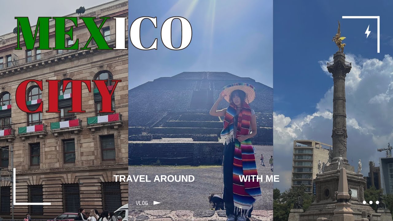 I'll show you all around MEXICO CITY🇲🇽 | zócalo | teotihuacán | coyoacán