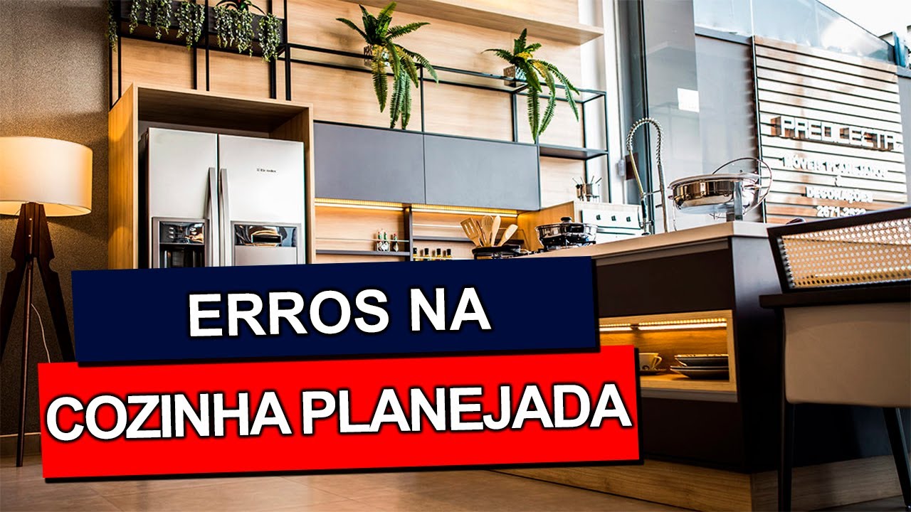 15 ERROS NA COZINHA PLANEJADA para nunca fazer