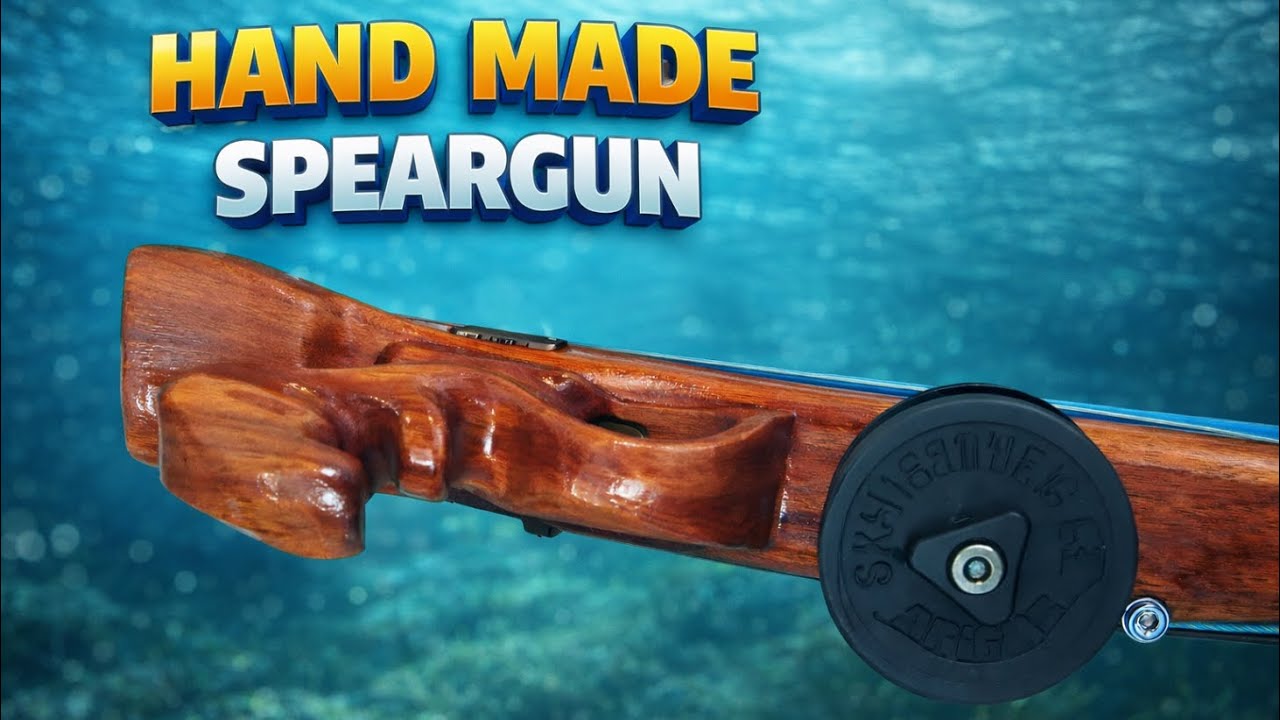 How to Make a Speargun from Mahogany