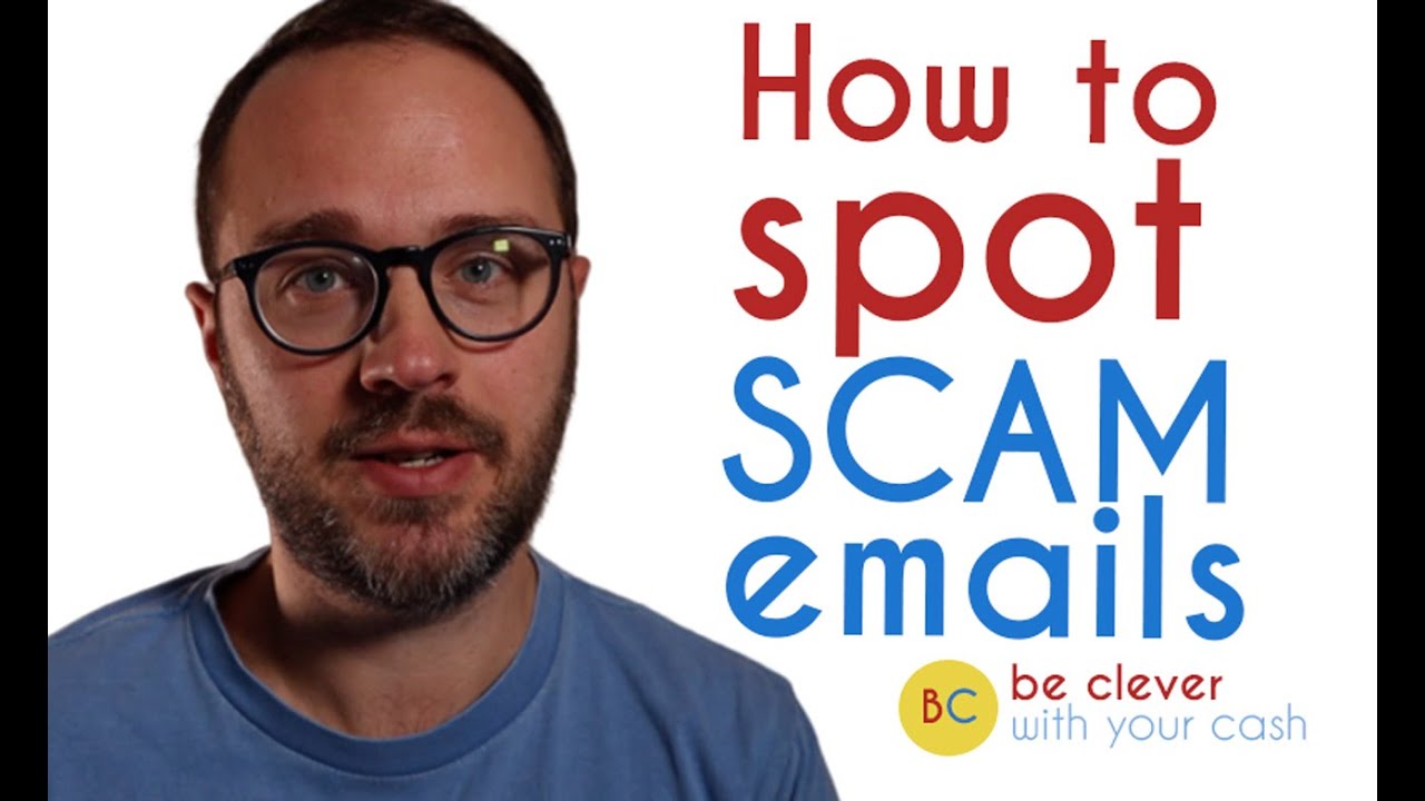 How to spot scam emails