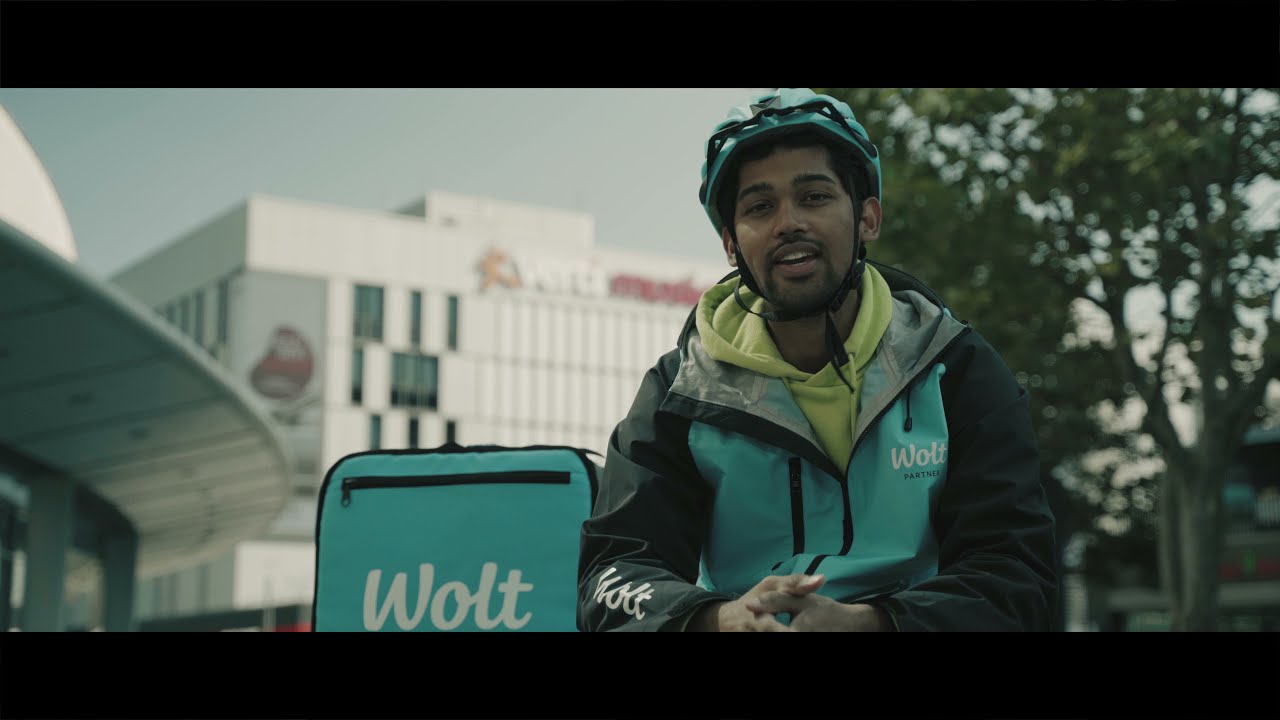 A day in Life of a Wolt Courier in Germany feat. Nikhilesh Dhure