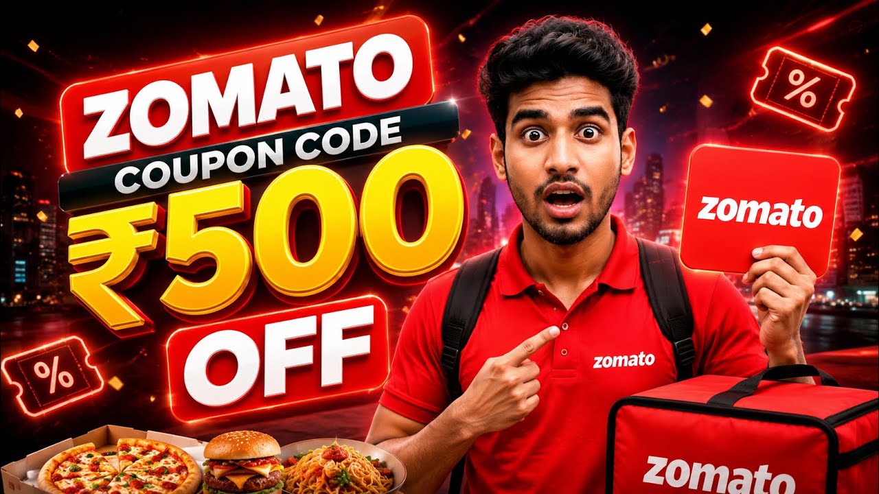 Zomato Coupon Code Today 🍔🔥 | Latest Working Zomato Offers & Promo Codes 2026 💸✅