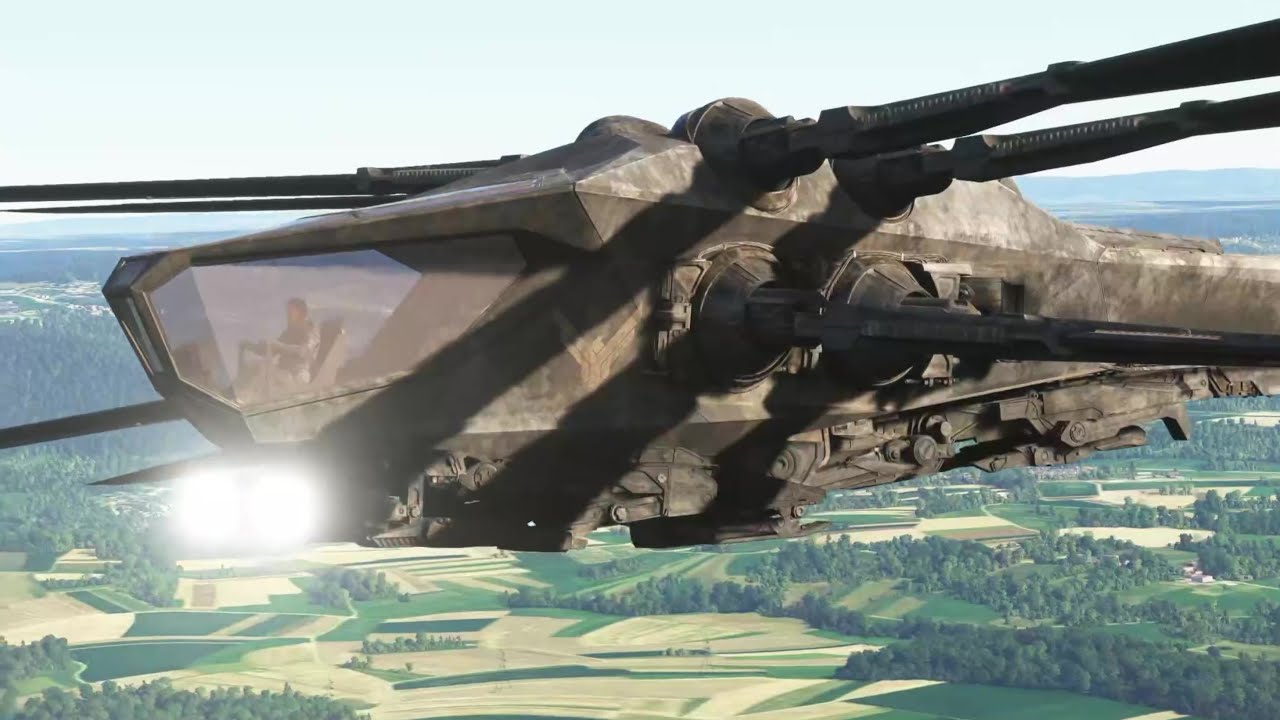 DUNE Ornithopter MSFS 2020 Erstflug