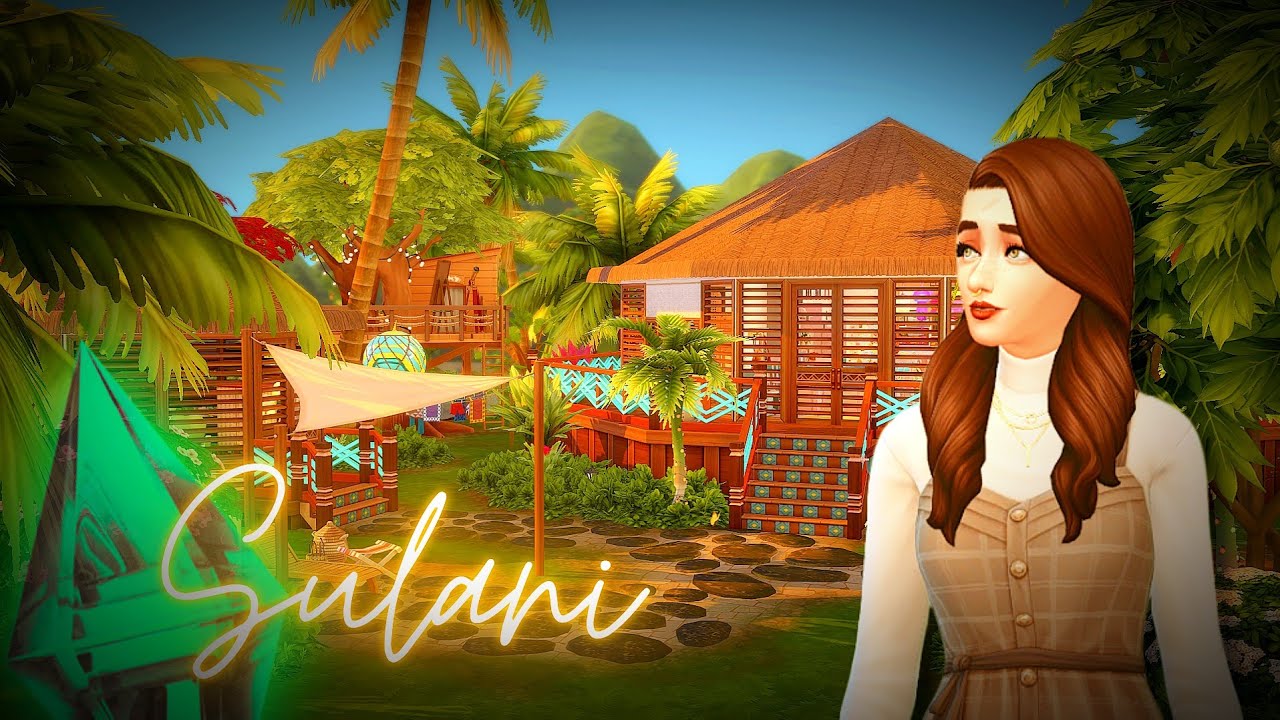 On construit à Sulani 🏝️ | Les sims 4 