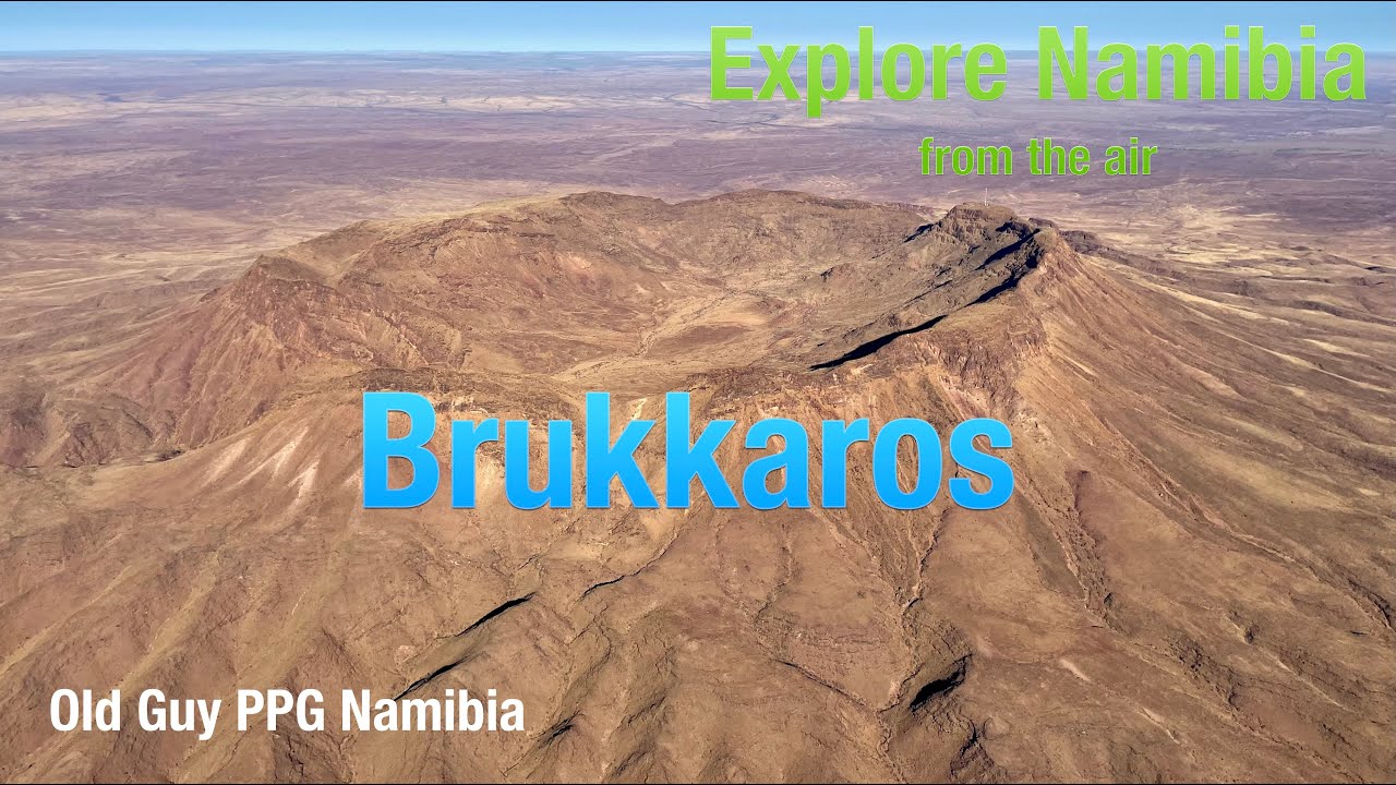 Paramotoring to Brukkaros Mountain - Spectacular Natural Beauty!