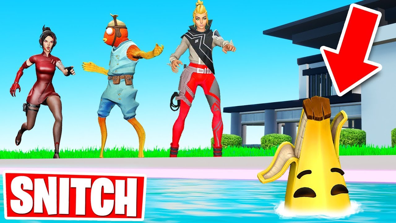 Team SNITCH or DIE Hide & Seek (Fortnite Creative Gamemode)