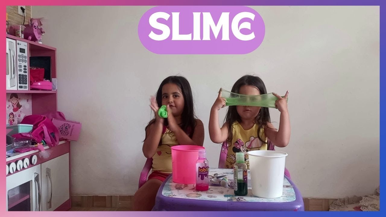 TENTANDO FAZER SLIME - SERÁ QUE DEU CERTO?