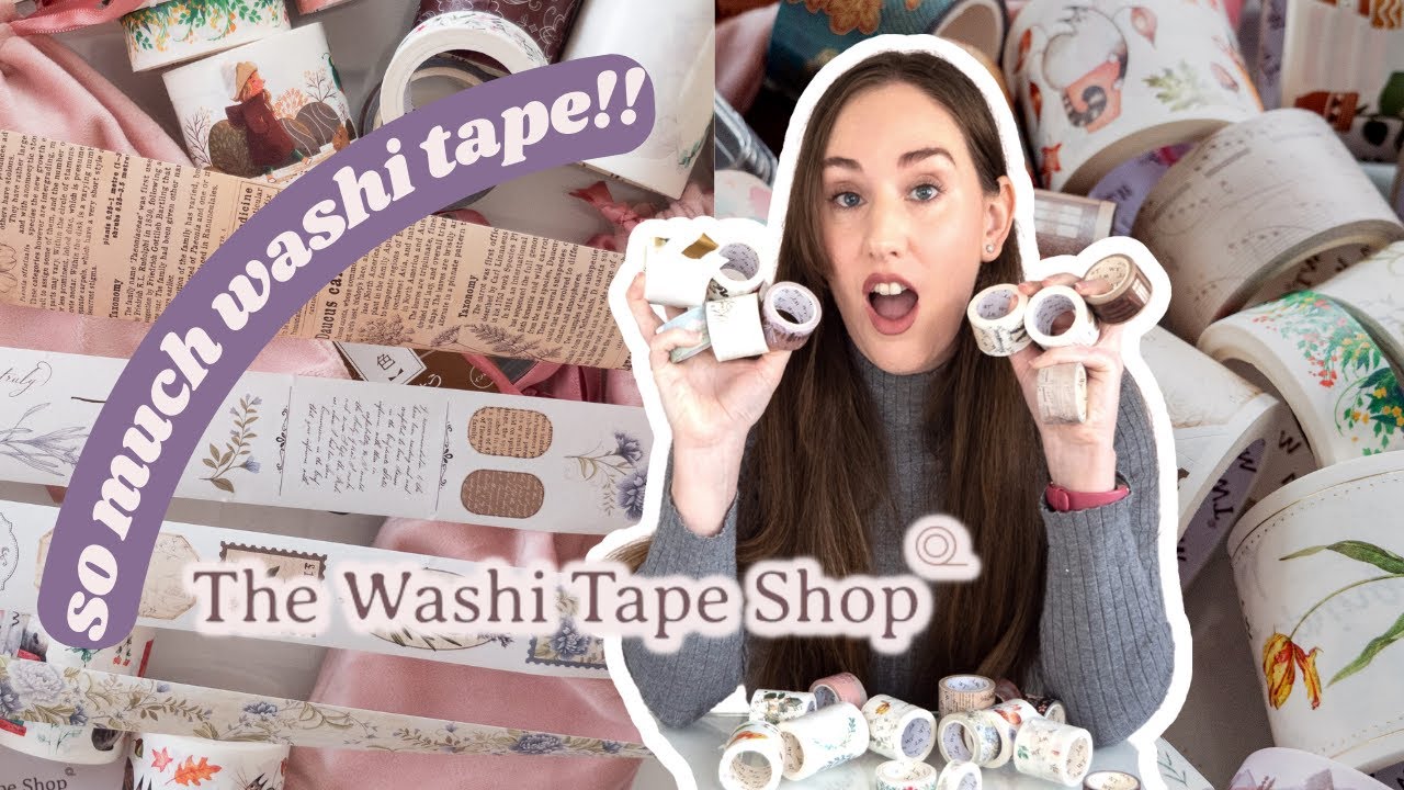 An EPIC Washi Tape Haul | The Washi Tape Shop 2022