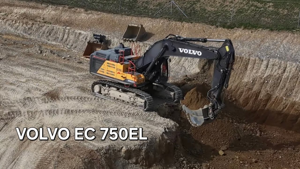 VOLVO EC 750 EL @GlobalVolvoCE @volvotrucks 