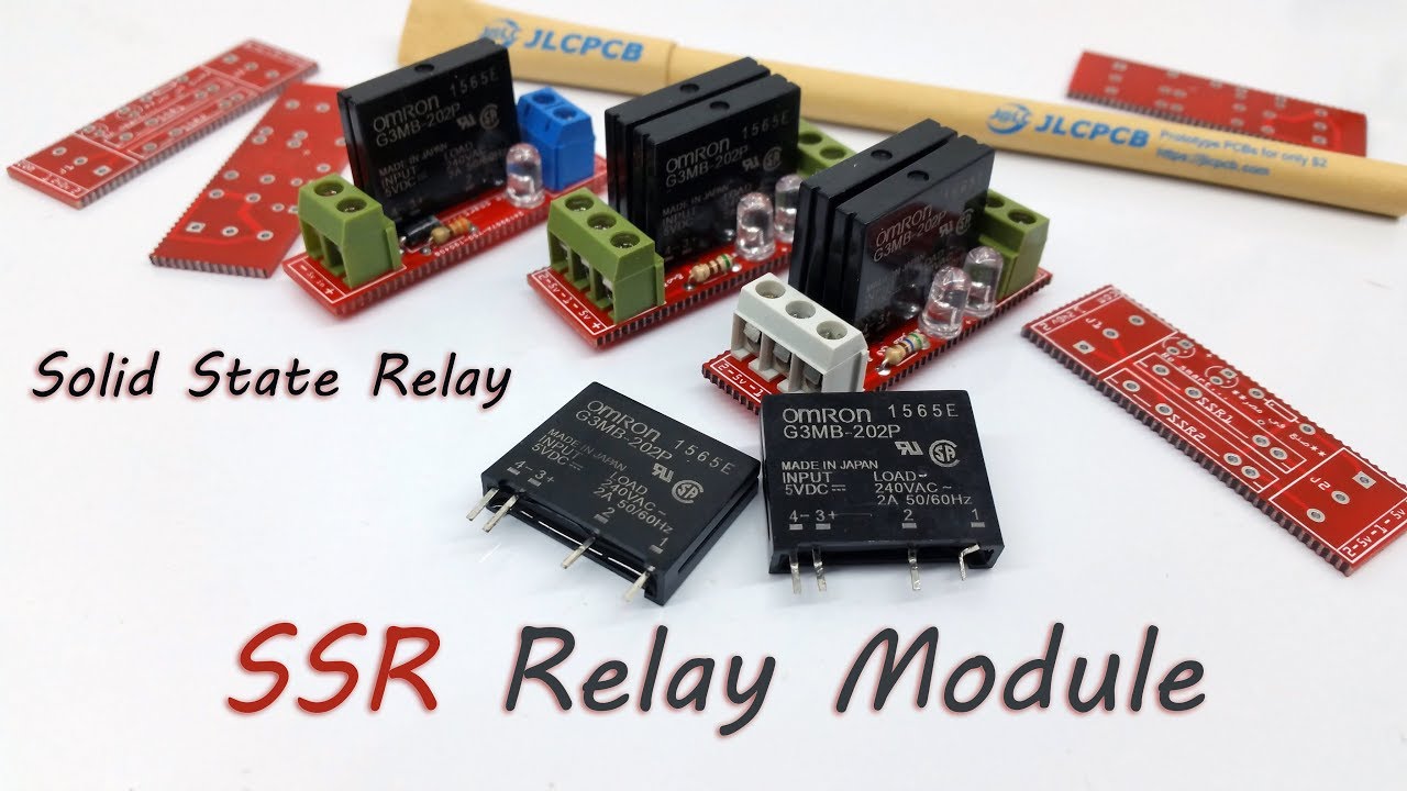 اصنع بنفسك Solid State Relay (SSR) Relay Module