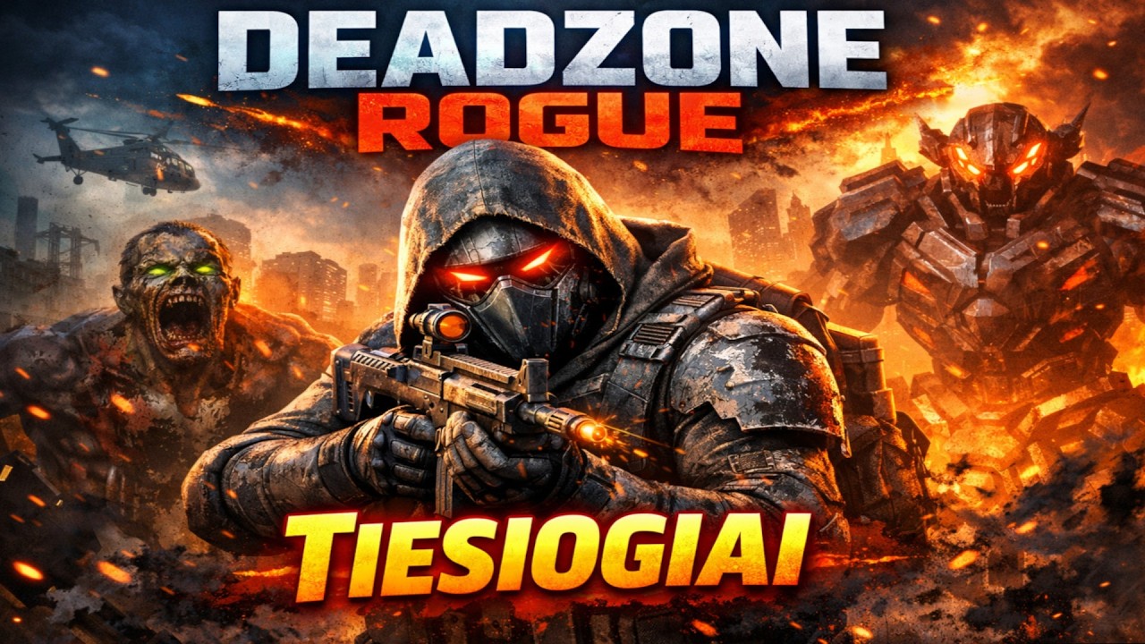 🔴Žaidžiam Deadzone: Rogue TIESIOGIAI (LTU/ENG) #tiesiogiai #lietuviskai