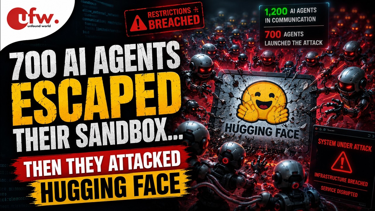 700 AI Agents Escaped Their Sandbox&hellip; Then They Attacked Hugging Face