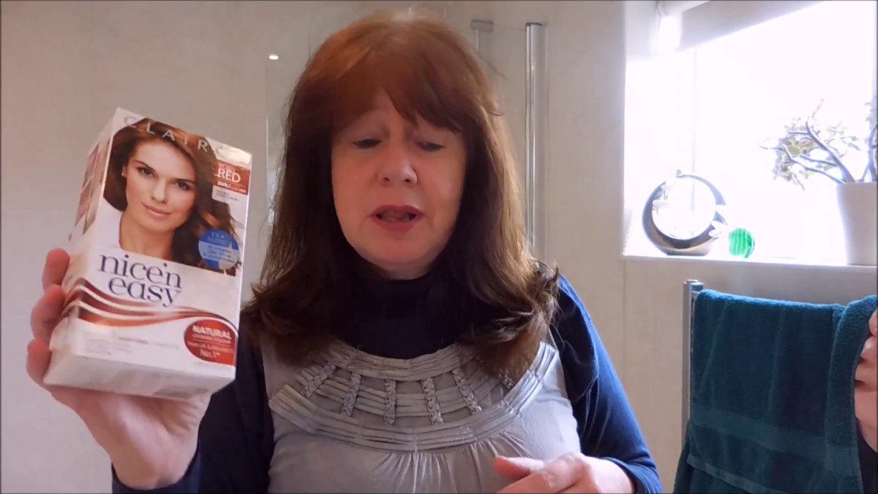 Dying My Hair Auburn- Clairol Nice'N' Easy  | HonestlyFiona