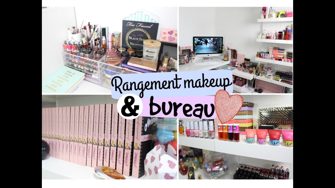 Rangement Maquillage & Bureau ♡
