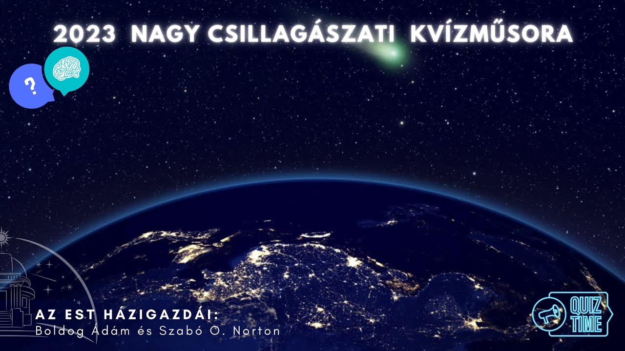 A 2023-as év NAGY csillagászati kvízműsora