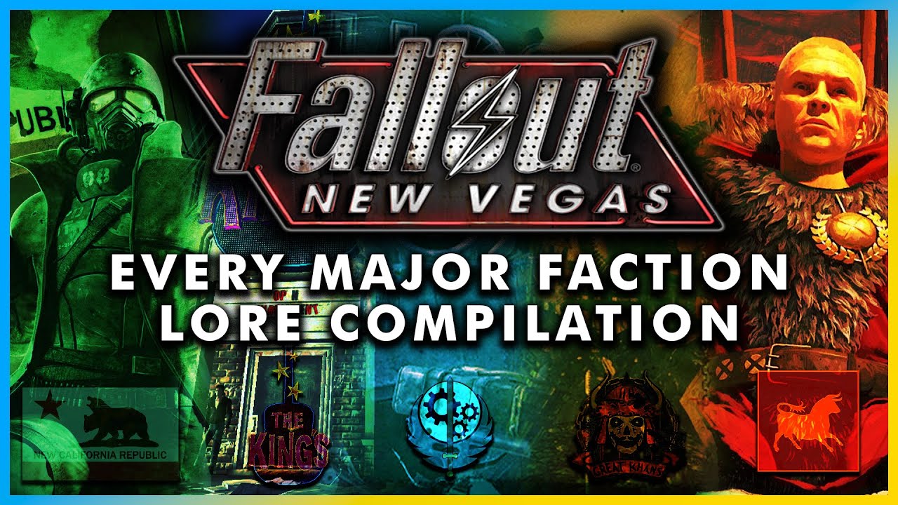 Fallout New Vegas' Biggest Factions | FULL Fallout NV Lore