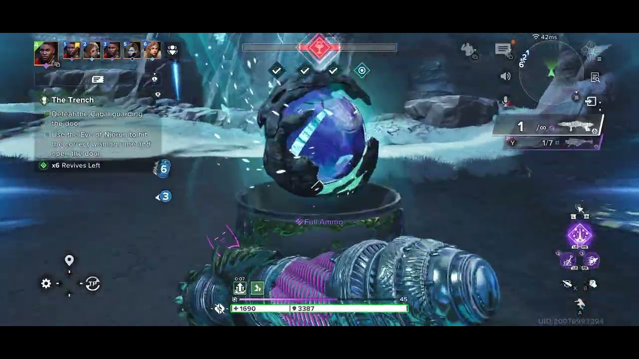 First time Clearing Elivagar: Guninaga