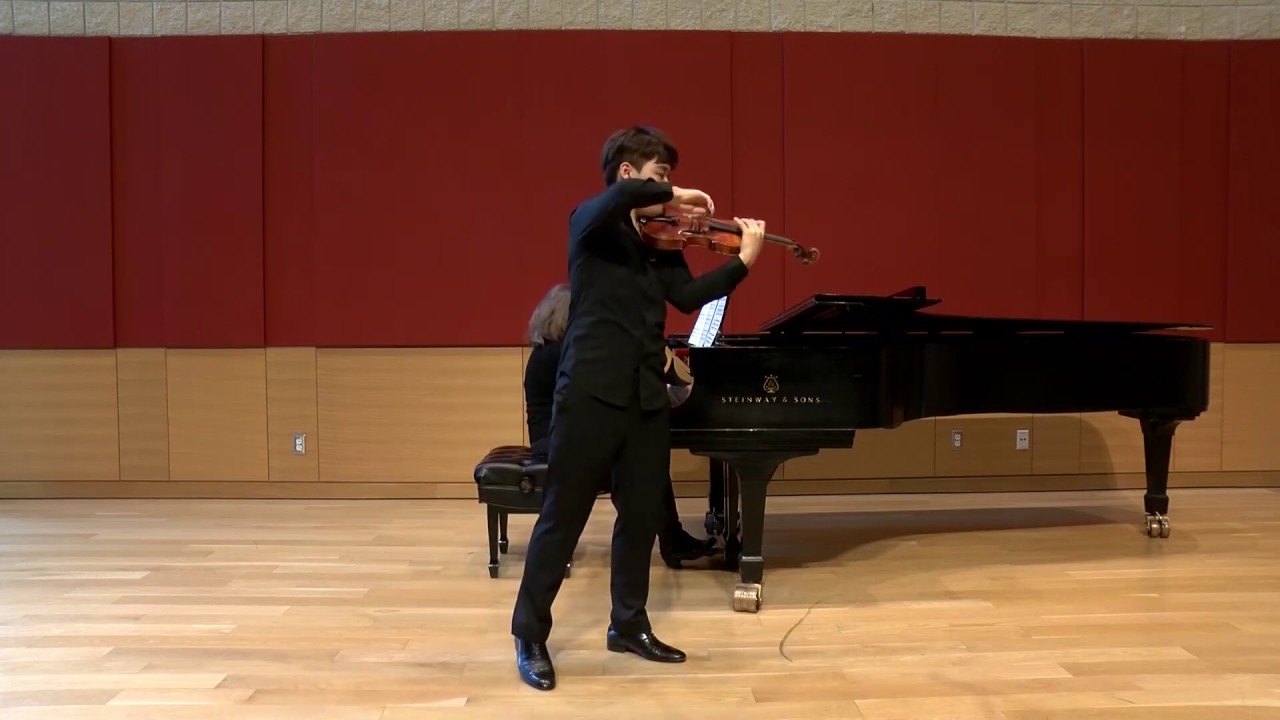 Dongyoung Shim 심동영 - W. Lutoslawski Subito for Violin and Piano