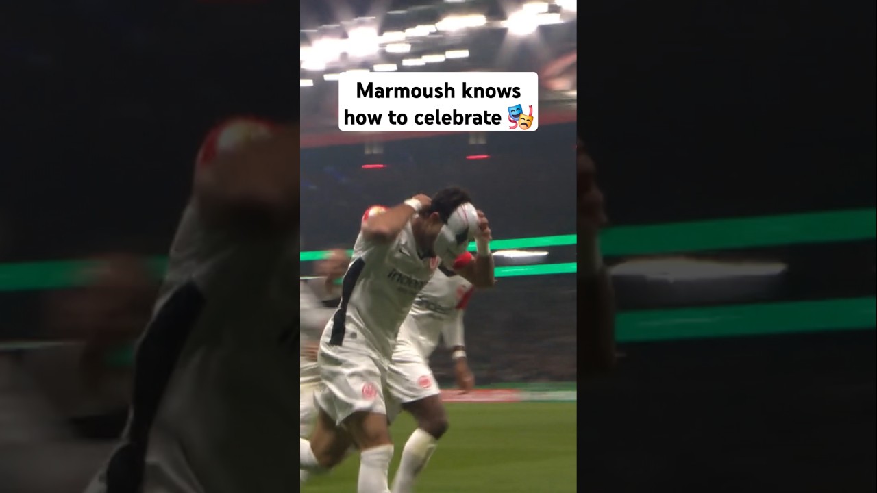 MARMOUSH loves a spooky goal celebration! 😅🎭