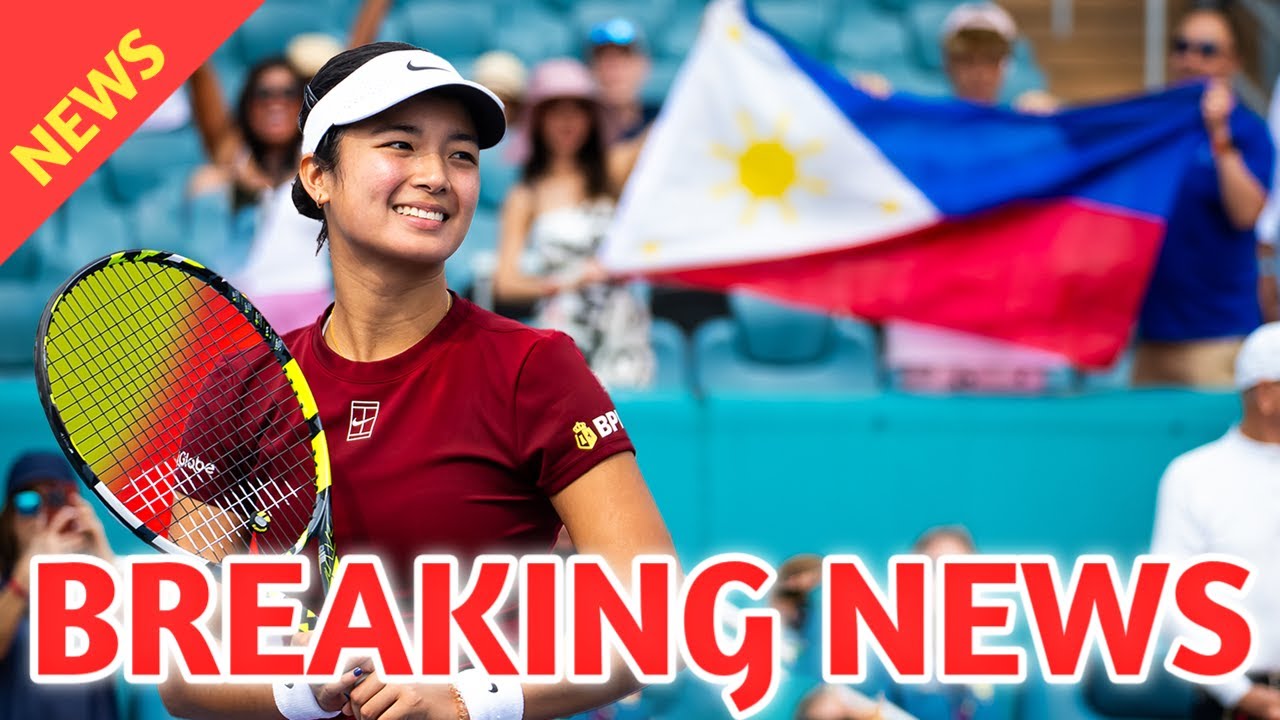 Alexandra Eala talks 🇵🇭 Filipino fans, Sharapova style ahead of Rome debut