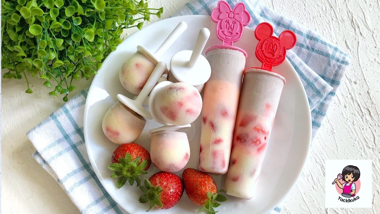 Cuma 5menit bikin Es!!! Enak Cepat Sehat❤️ SUPER EASY POPSICLE ICE KIDS LOVE IT❤️❤️