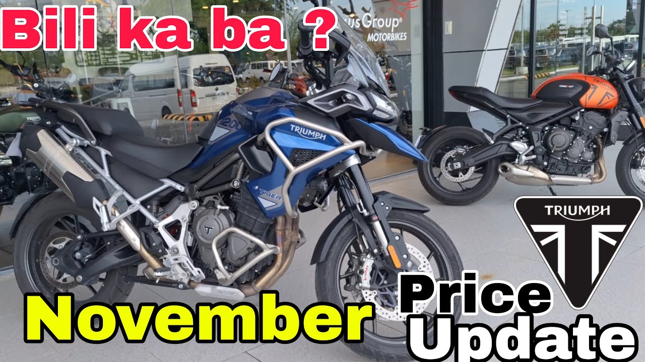 Pinaka Kompletong Presyo  ng Triumph Motorcycles  November 2023 - Promos at Discounts Alamin mo