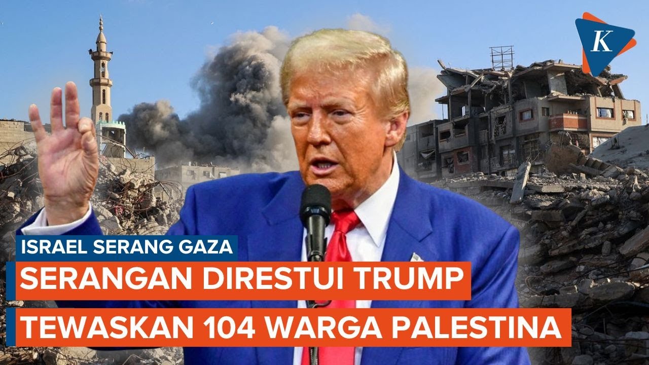 Serangan Israel ke Gaza Ternyata Direstui Trump