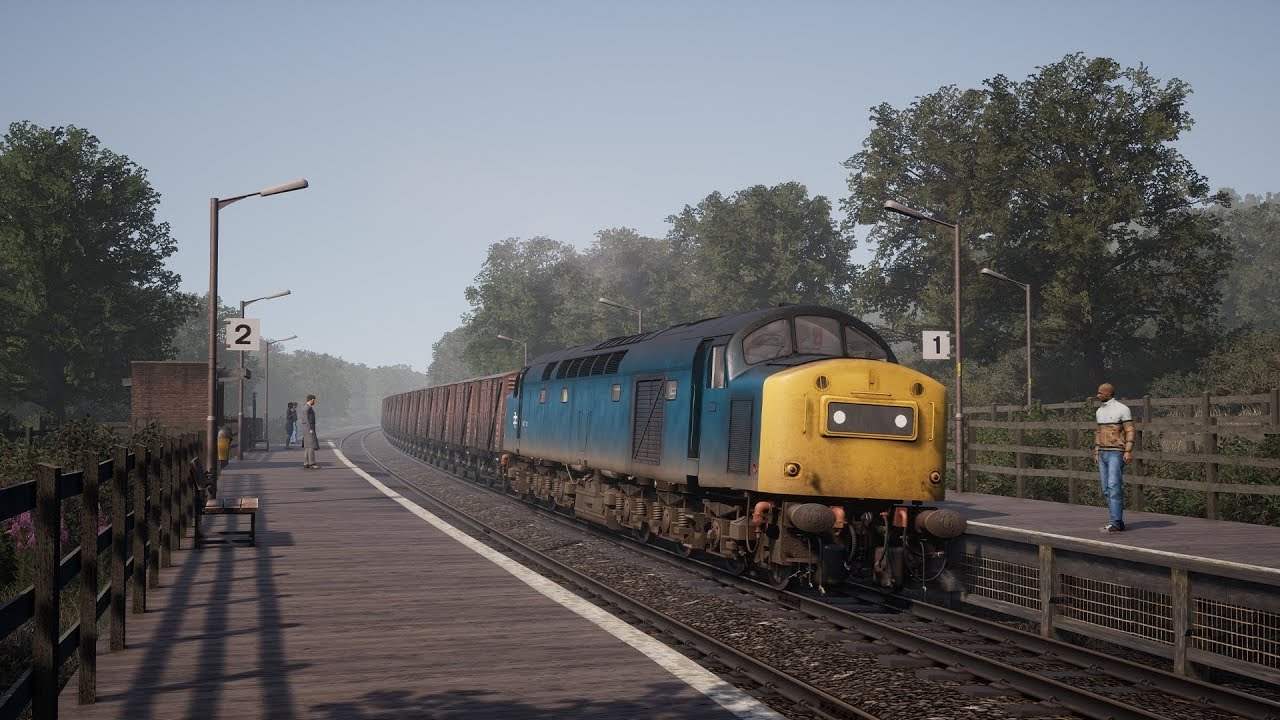 Train Sim World 2020 - Class 40 Newton Heath Van Move - NTP NH09