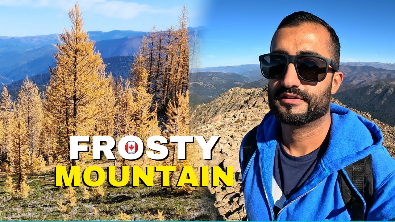 The Golden Larches Hype Was Real !!! |  Frosty Mountain Hike