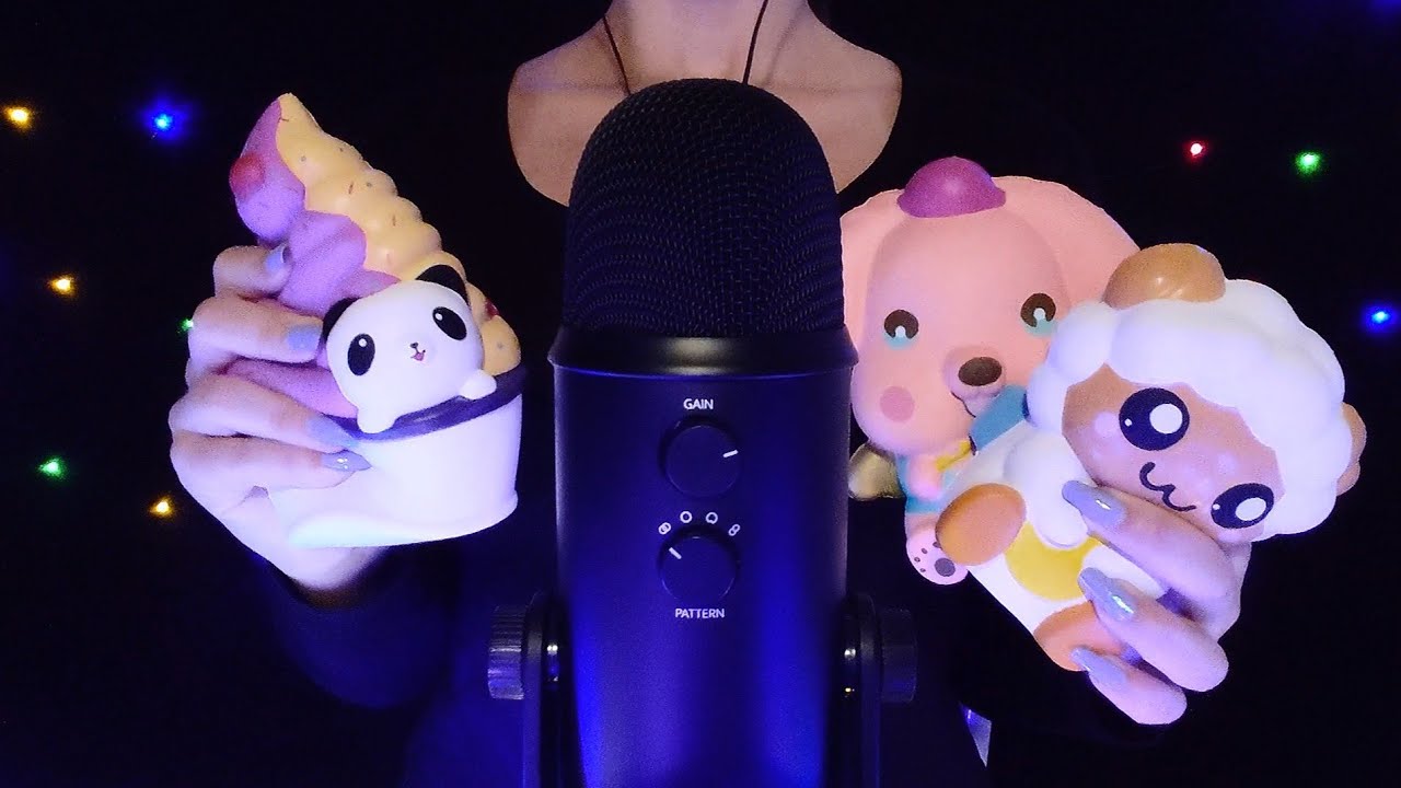 ASMR - Squishies (Tapping, Scratching & Squishing) [No Talking]