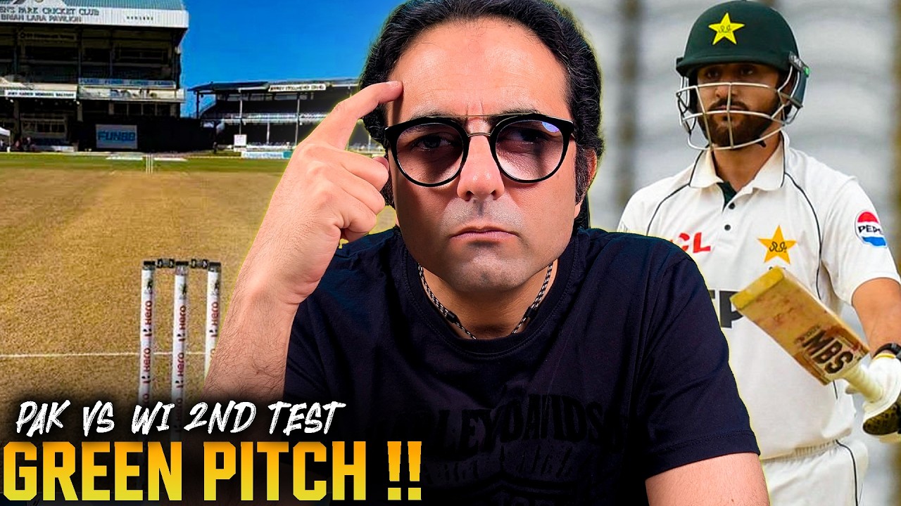 West Indies Prepare a Challenging Pitch for the Second Test against Pakistan at Port of Spain 🇵🇰🇹🇹🏏