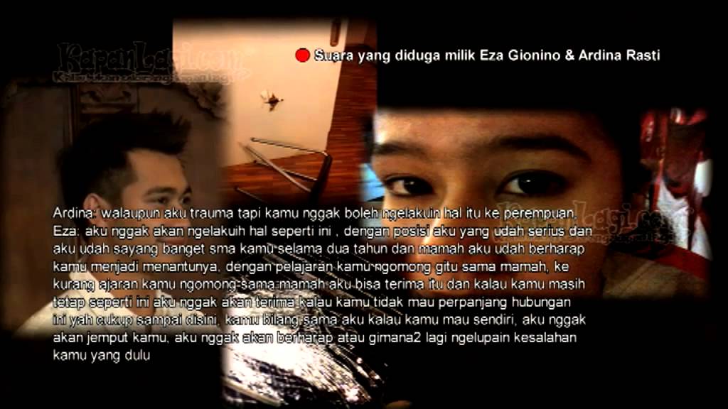 Rekaman Suara, Diduga Pertengkaran Rasti - Eza #3