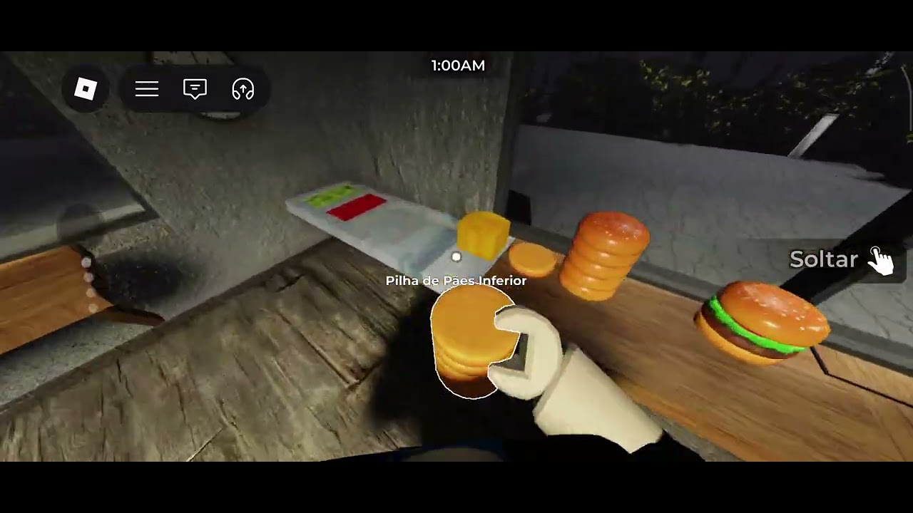 TRABALHEI A MADRUGADA TODA NUMA HAMBURGUERIA MAL-ASSOMBRADA! | Roblox: Night 67
