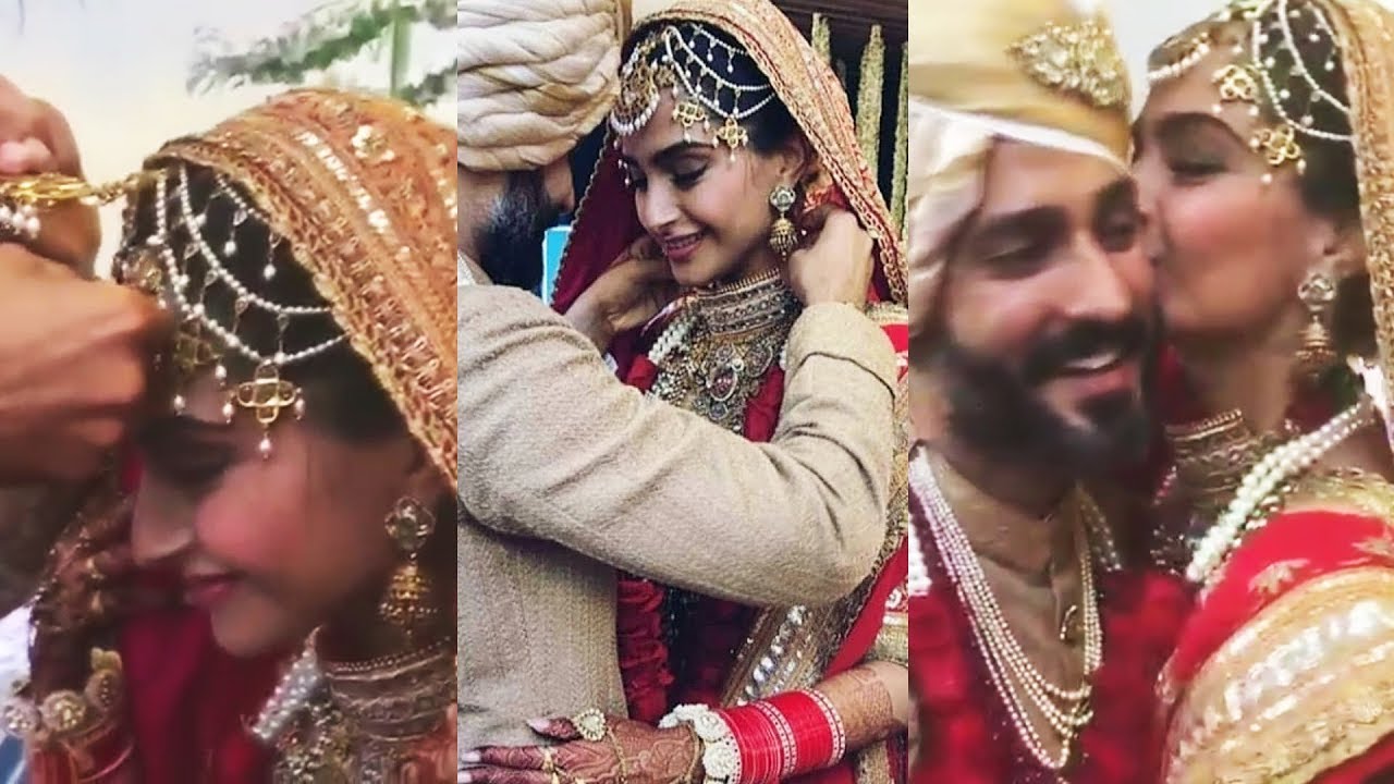 Sonama Kapoor's Sindoor And Mangalsutra Ceremony | Inside Video | Sonam Weds Anand