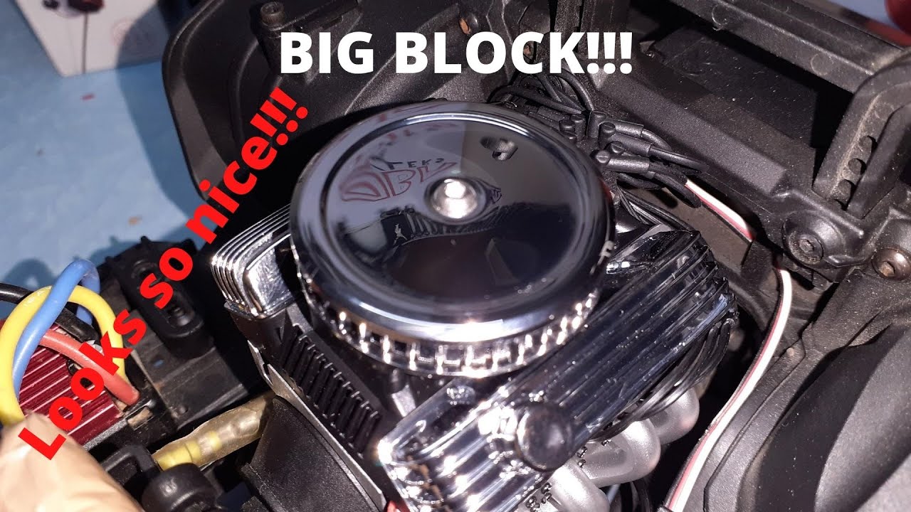 Installing a big block V8 in my TRX 4 bronco. How to assemble it