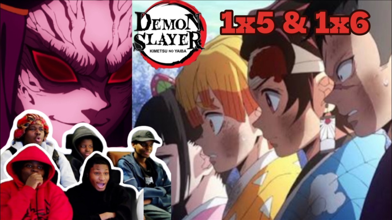 INSANE FIRST MISSION! | Anime NEWBIES vs Demon Slayer 1x5 & 1x6 | FIRST TIME REACTION