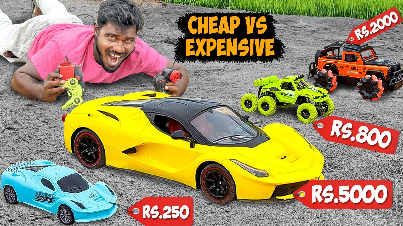 ₹500 Vs ₹5000 RC Car Unboxing and Extreme Testing | Mad Brothers