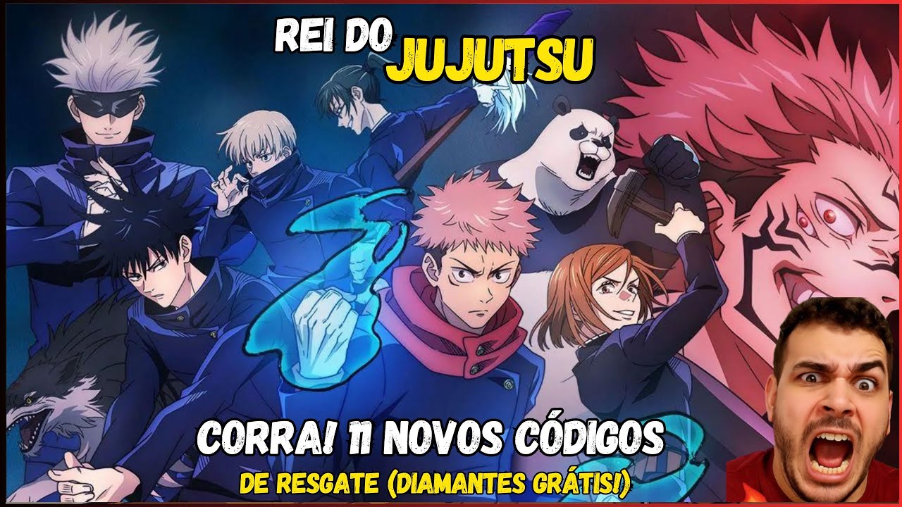 CORRA! 11 Novos Códigos de Resgate em REI DO JUJUTSU (Diamantes Grátis!)