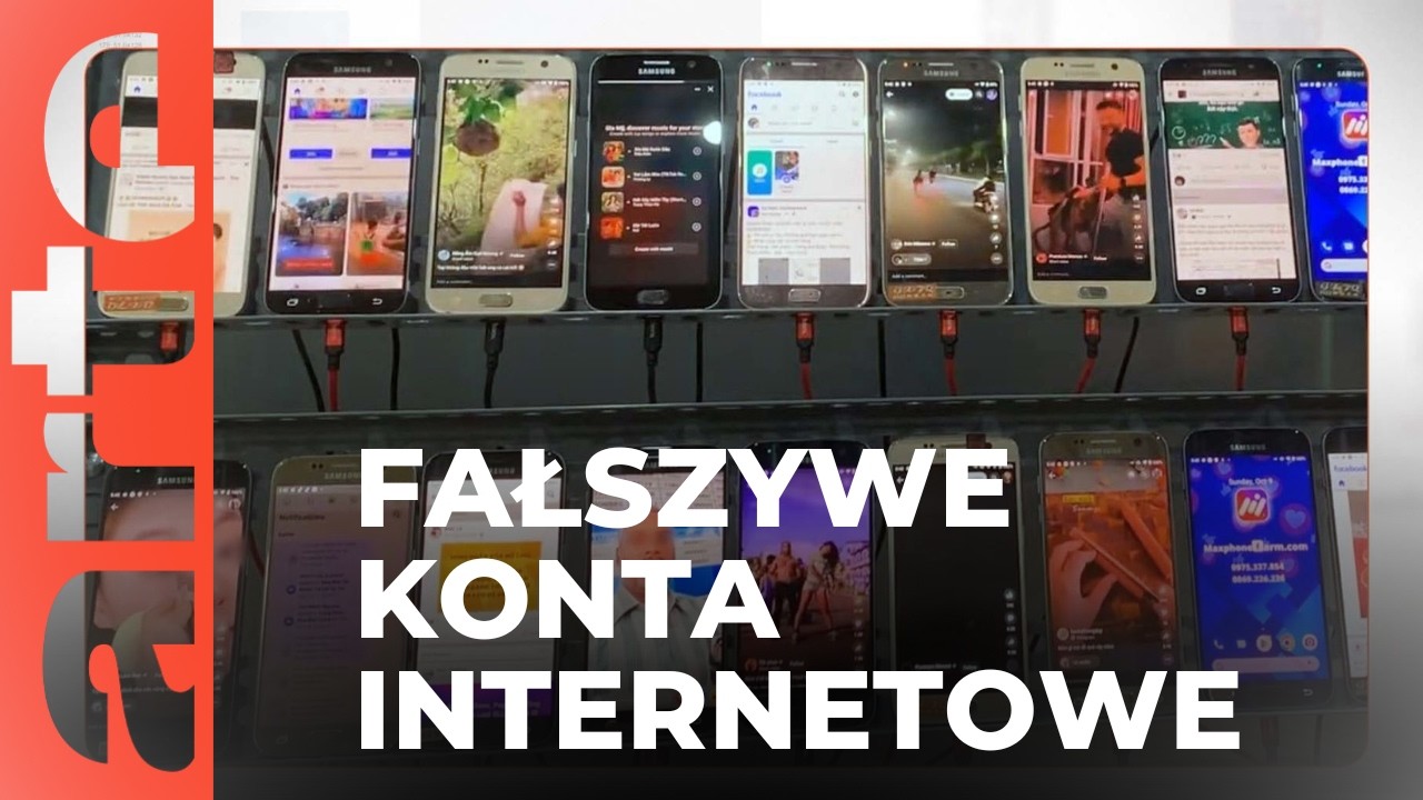 Fałszywe konta w mediach społecznościowych | ARTE.tv Dokumenty [LEKTOR PL]