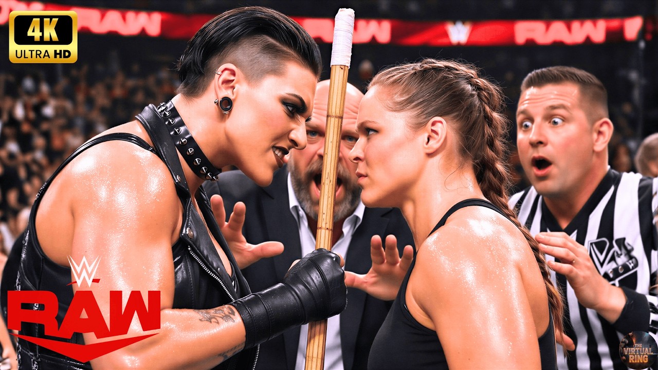 ПОЛНЫЙ МАТЧ – Риа Рипли против Ронды Роузи – Главное событие RAW (3 февраля 2026 г.) 🏟️ #rhearipl...
