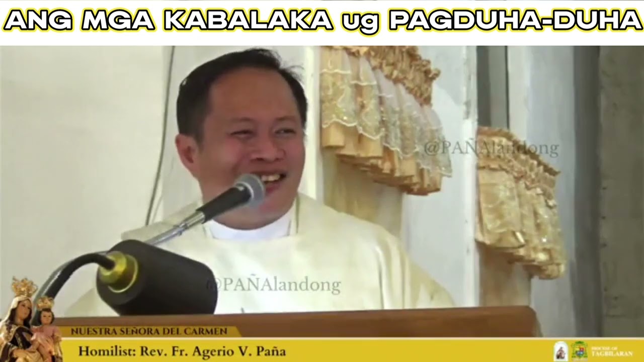 Ang Mga Kabalaka ug Pagduha-duha  (Rev. Fr. Agerio Vallecer Paña)