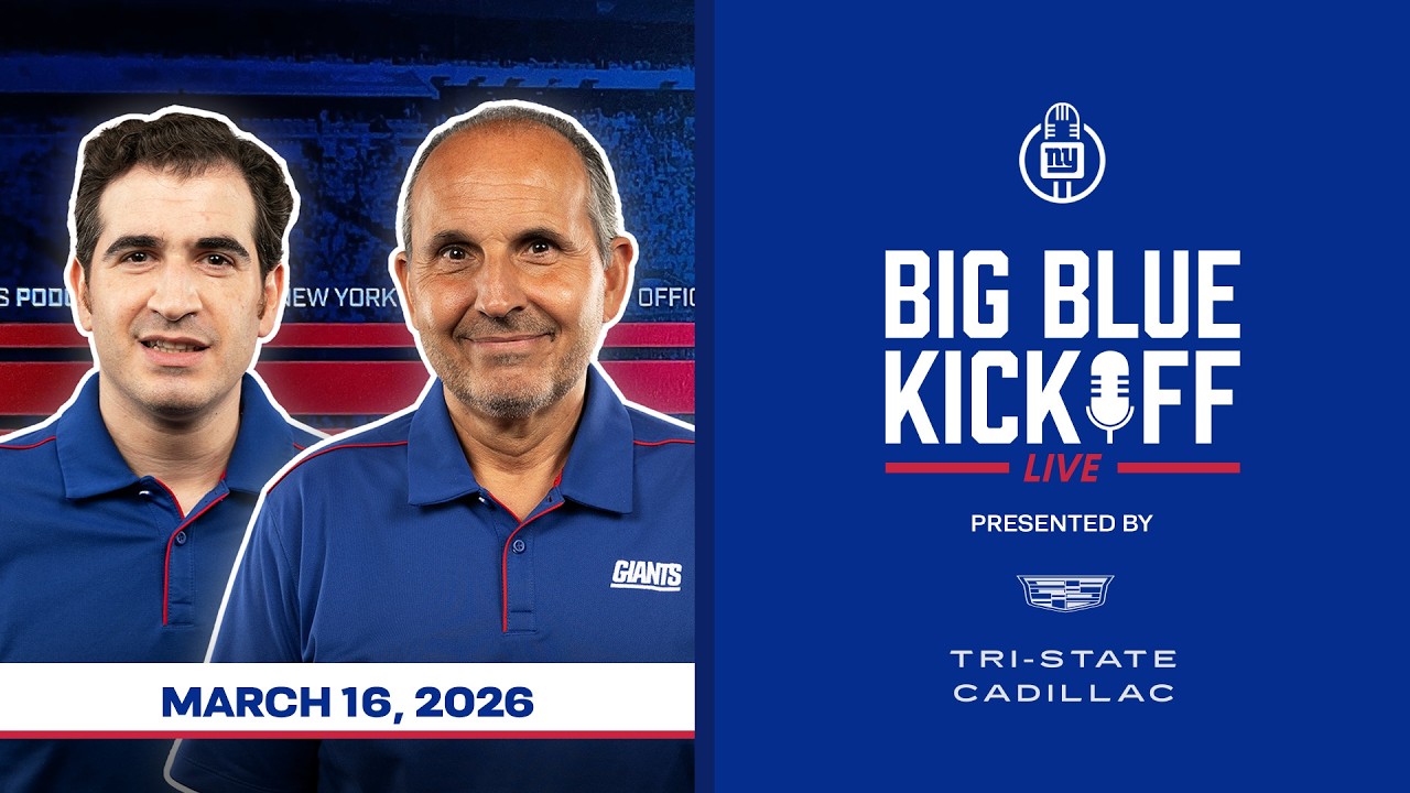 March 16, 2023 | Big Blue Kickoff Live | New York Giants