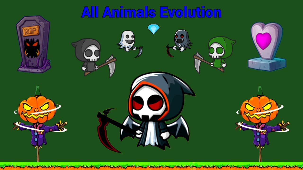 All Animals Evolution And Kills Players Bosses Enemies (EvoWorld.io)