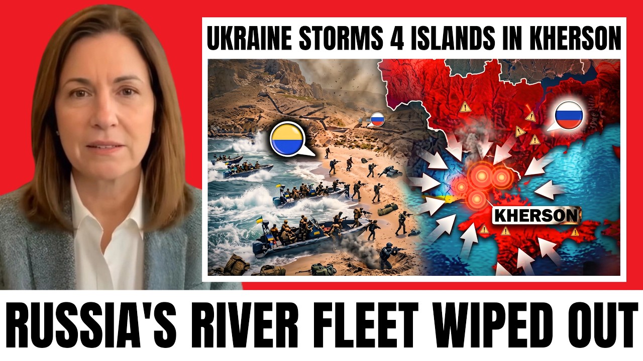 Речная оборона Путина РУХНУЛА &mdash; Украина захватила 4 острова за ночь!