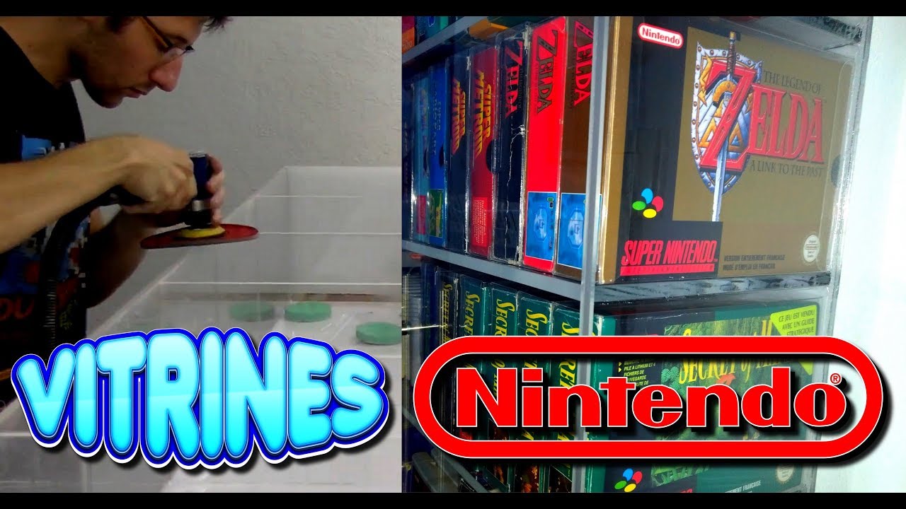 ⭐ COLLECTION NINTENDO NES SNES N64 - Création d'une vitrine ⭐