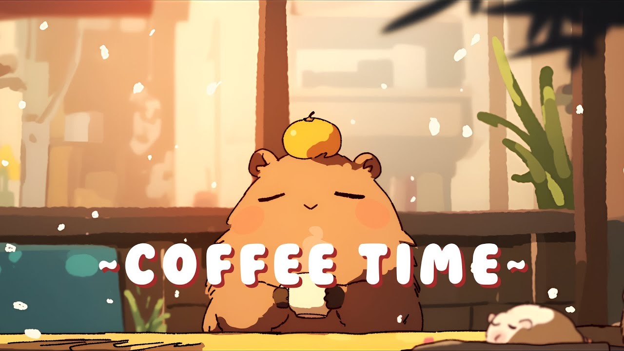 Capybara Lofi Radio - Calming Beats & Melodies ~ Soothing Ambiance ~ 🦫 🎮 ☕