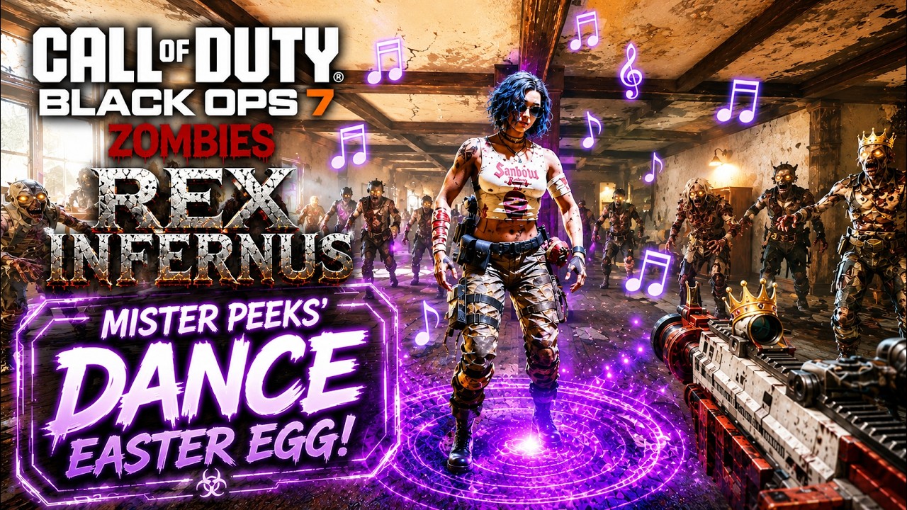 Easy Guide for the Mister Peeks Easter Egg on Rex Infernus!