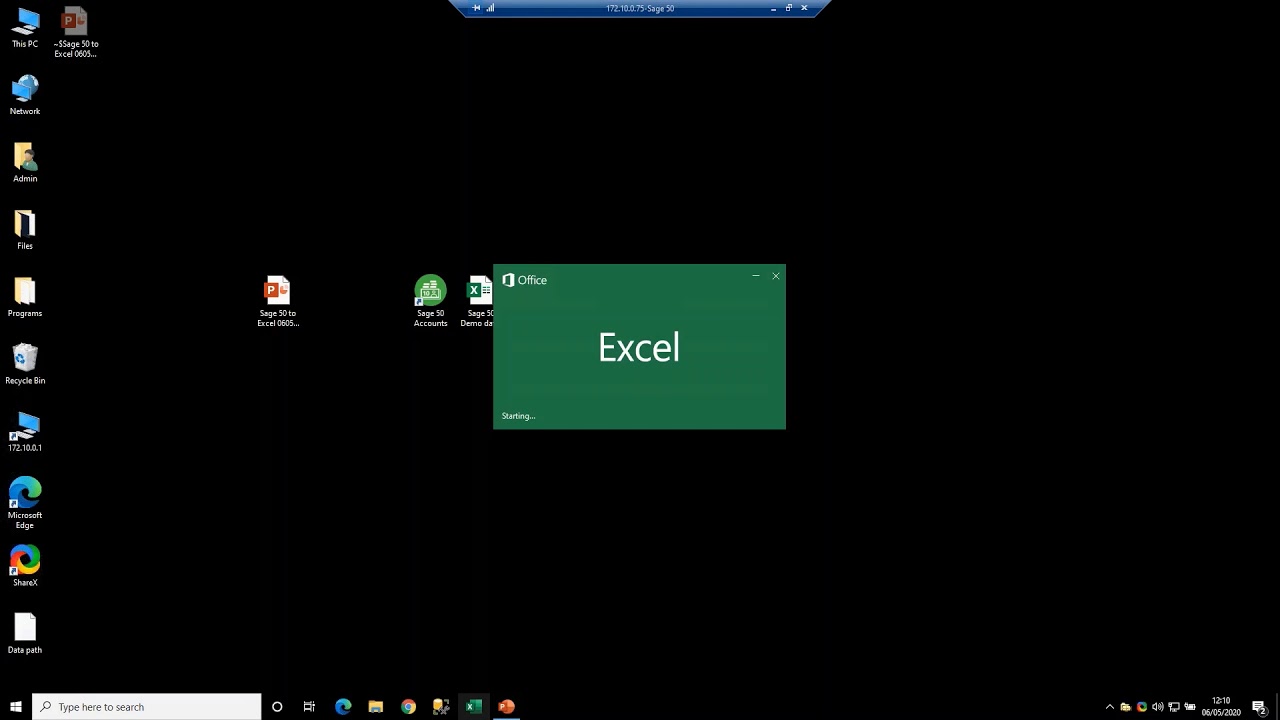 ERP - Sage 50 and Microsoft Excel
