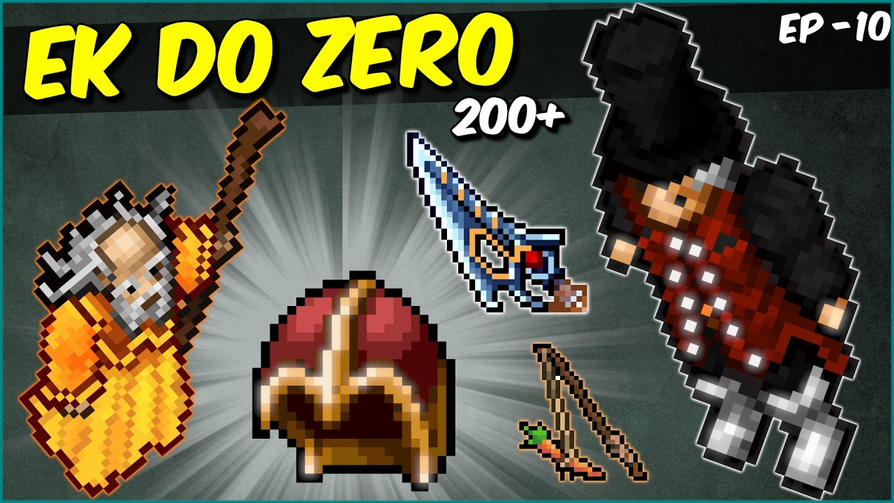 EP 10 - EK do ZERO sem GASTAR TC, lvl 200, Mad Mage e HUNTS ALTERNATIVAS SOLO - TIBIA